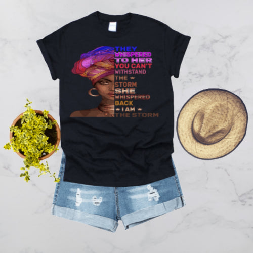 I Am The Storm - customized t-shirts, Birthday Party Shirt, Customized Tumblers, Customizable diaper bags, personalized headbands, Customized Mugs, Customized Bottles, Customized License Plate, Custom Mouse Pad -  T's Custom Gifts