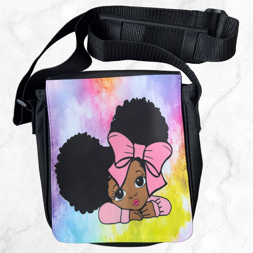 Customized Cross-Shoulder Kids Bag - customized t-shirts, Birthday Party Shirt, Customized Tumblers, Customizable diaper bags, personalized headbands, Customized Mugs, Customized Bottles, Customized License Plate, Custom Mouse Pad -  T's Custom Gifts